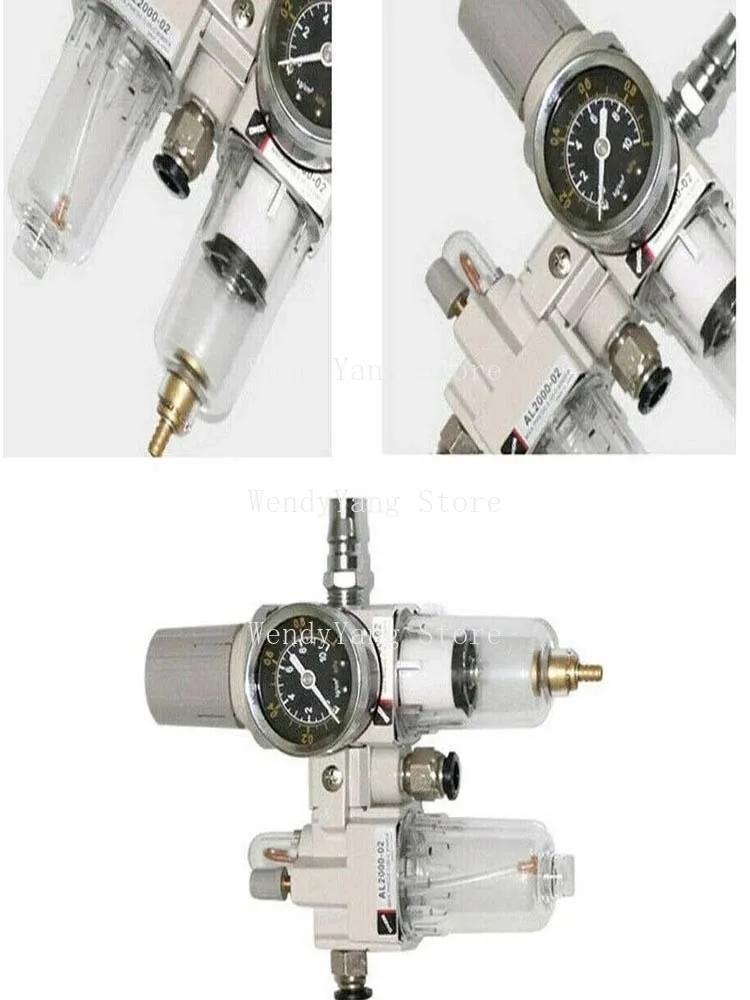 1PC Piese de mașină pentru schimbătorul de anvelope Presor de aer Separator de ulei de apă Regulator de reducere a presiunii Supapă de reducere a presiunii Filtru capcană