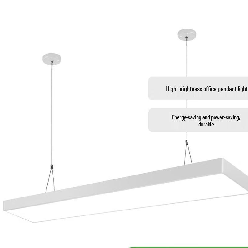 Mingsong LED Linear Office Pendant Light