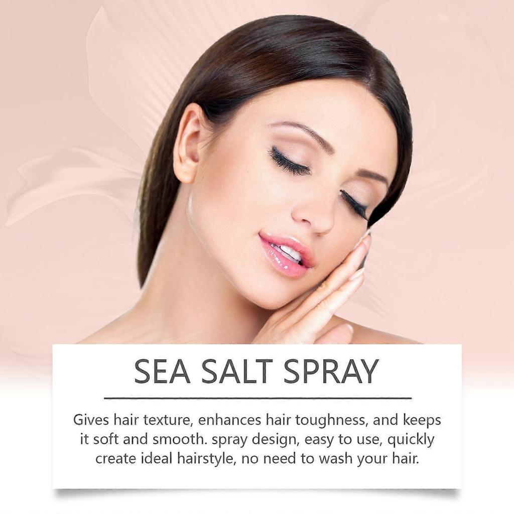 Hair Sea Salt Styling Spray Lazy Refreshing Oil Control Volumizing Hair Leave-In Styling Dry Spray