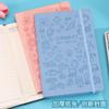 A6 Cute Handbook Diary Student Notebook Custom Cartoon Stamp Book Strap Notepad