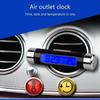 Portable LCD Temperature Electric Clock Digital Voltmeter Gauges Clock 3in1