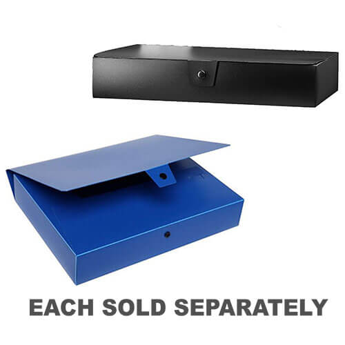 Marbig File Box with Button A4 (60mm)