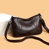 Multi Functional Casual Crossbody Bag PU Soft Leather Retro Crossbody Bag Women's Shoulder Bag Simple Casual Bag
