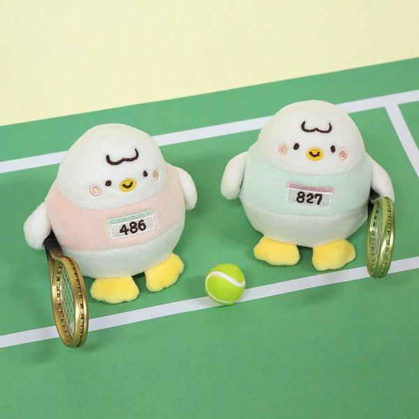 Mochi Town Running Duck Stress Ball, 80mm, Odangi Apricot, Popular toys for Korean children