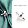 1pc Curtain Magnetic Buttons Detachable Curtain Fixed Clips Prevent Light Adjustment Window Screen Close Magnet Buckle