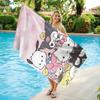 1pc Sanrio Characters Beach Towel, Lightweight Portable Towel for Beach, Pool, Travel and Camping