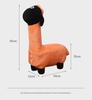 Alpaca Doll Stool with Wheels: Children's Living Room & Shoe Changing Seat
