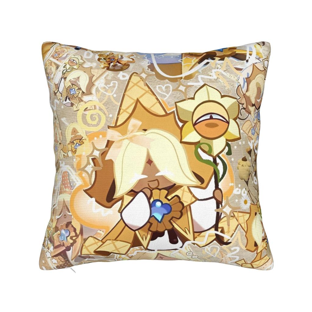 Decorative Pillowcase Cookie Run Kingdom Accessories Home  Throw Pillow Case Cover Square Multi-Size