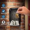 Waterproof Key Safe Storage Box Key Lock Box Wall Mount Key Lock Box 4 Digit Digit Password Security Lock Box Storage Box