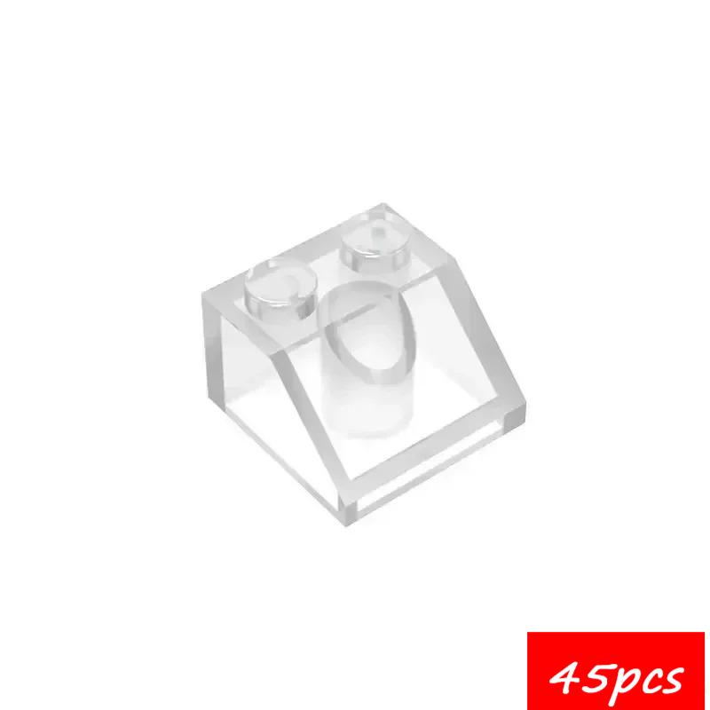 45PCS Assembles Particles 3039 Slope 45 2x2 Bricks Building Blocks Parts  DIY Assembly Educational Toys For Children Kids Gift
