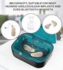3 In1Digital Hearing Aid Dryer & Cleaner& Charger Box Earphones Store Dehumidifier Led Uv Drying Case With 2 Timing & Temp Modes