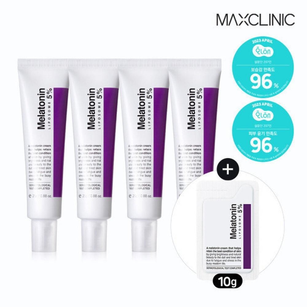 

Time Return Melatonin Cream 25g x 4 + 10g additional gift (total 110g)
