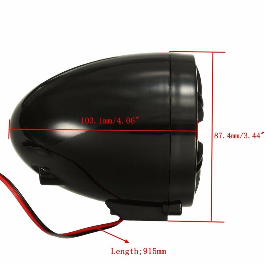 Motorcycle Audio Music Speaker Amplifier Stereo Sound System With Remote Control