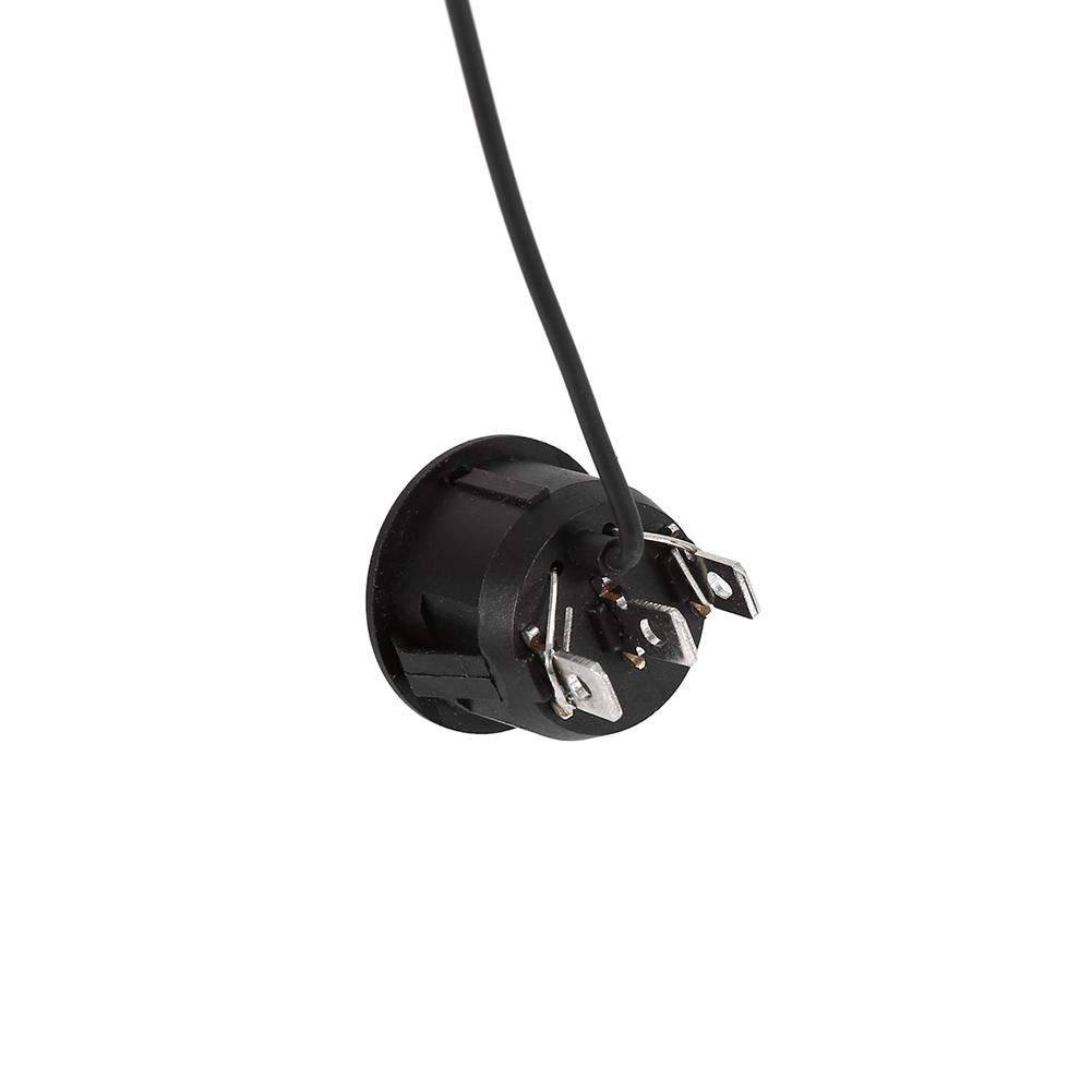 Gorgeri Universal Car Seat Heater Switch 3 Pin Round Heat Rocker Control High Off