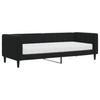 Daybed with Mattress Black 80x200 Cm Velvet