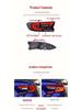 Eagle Eye LED Taillight Assembly for 2018-2022 Accord with Flowing Turn Signal & Daytime Running Light