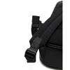 Daks Black Leather Simple Backpack Dbba2e337bk