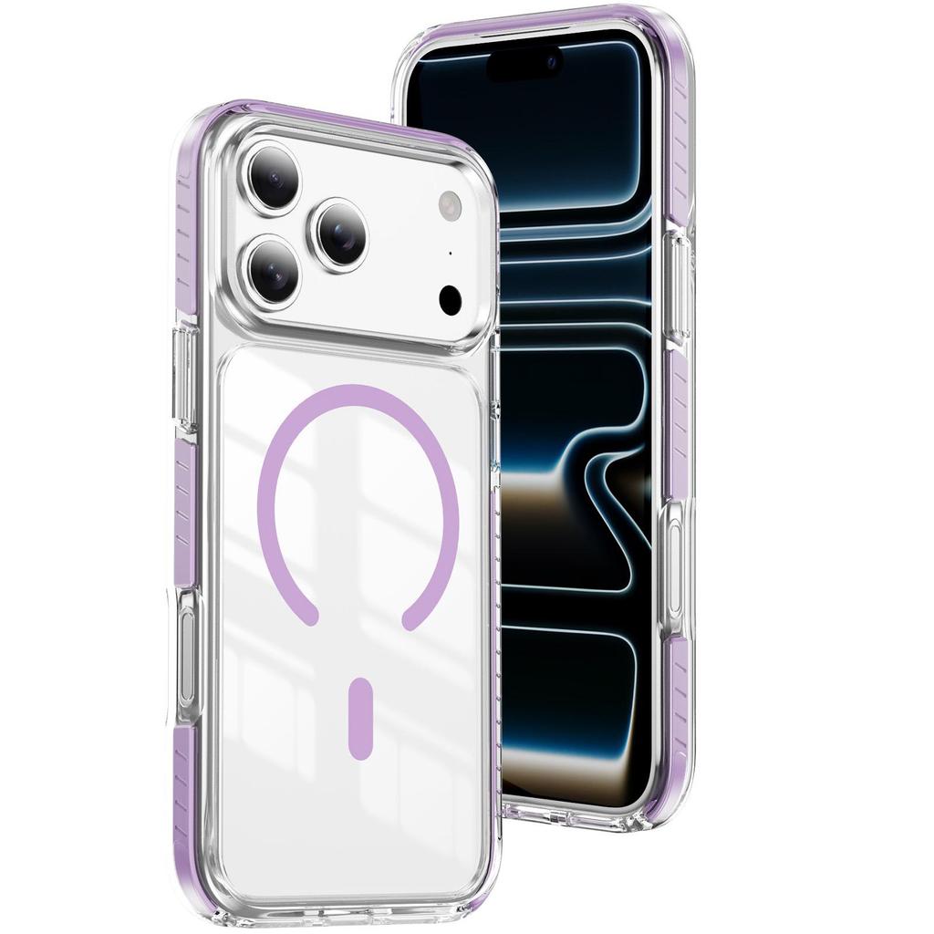 Crystal Shield Magnetic Ring Case for iPhone 17 Pro Max