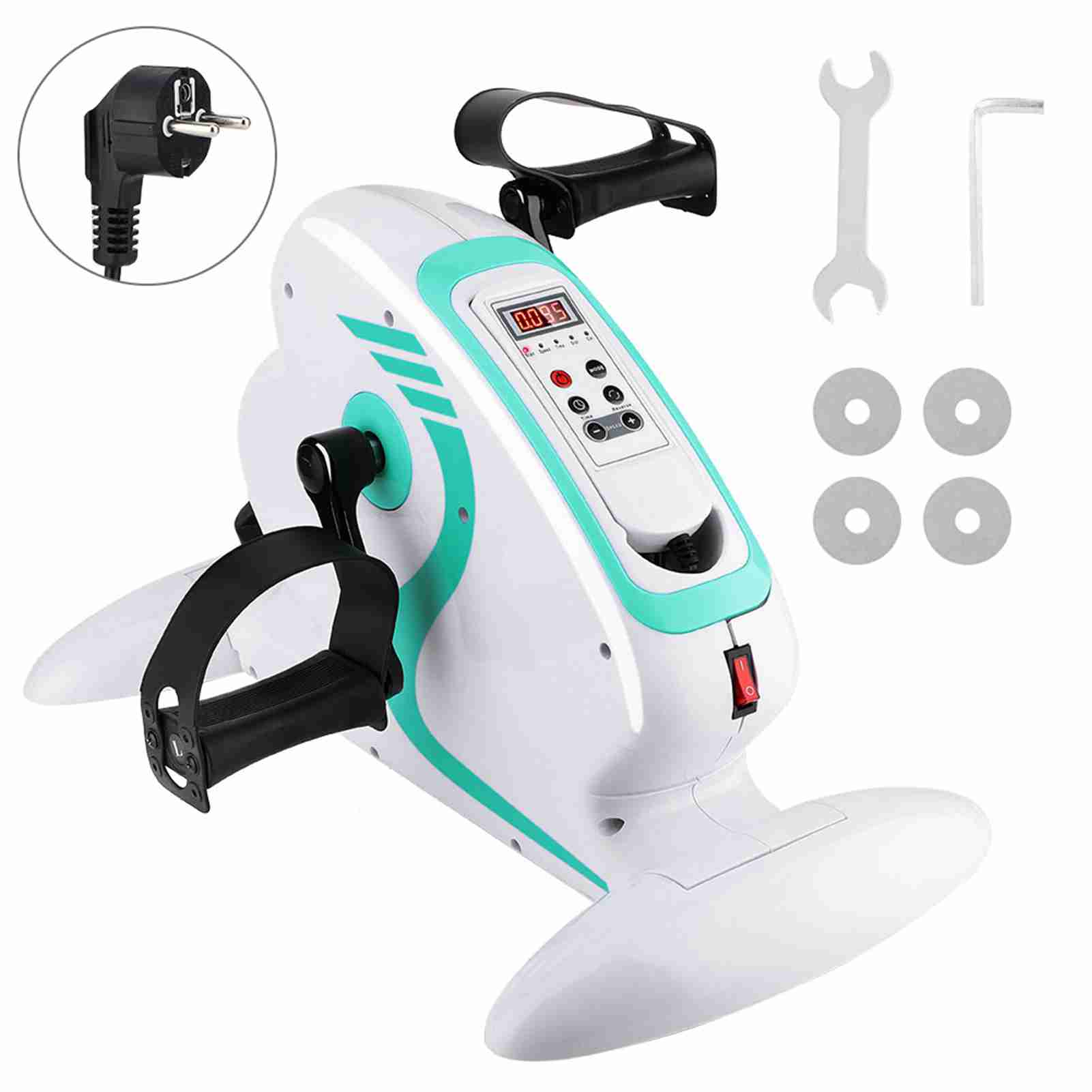 

Электрический мини-велотренажер, тренажер для педалей, фитнес-оборудование для дома, для занятий в помещении