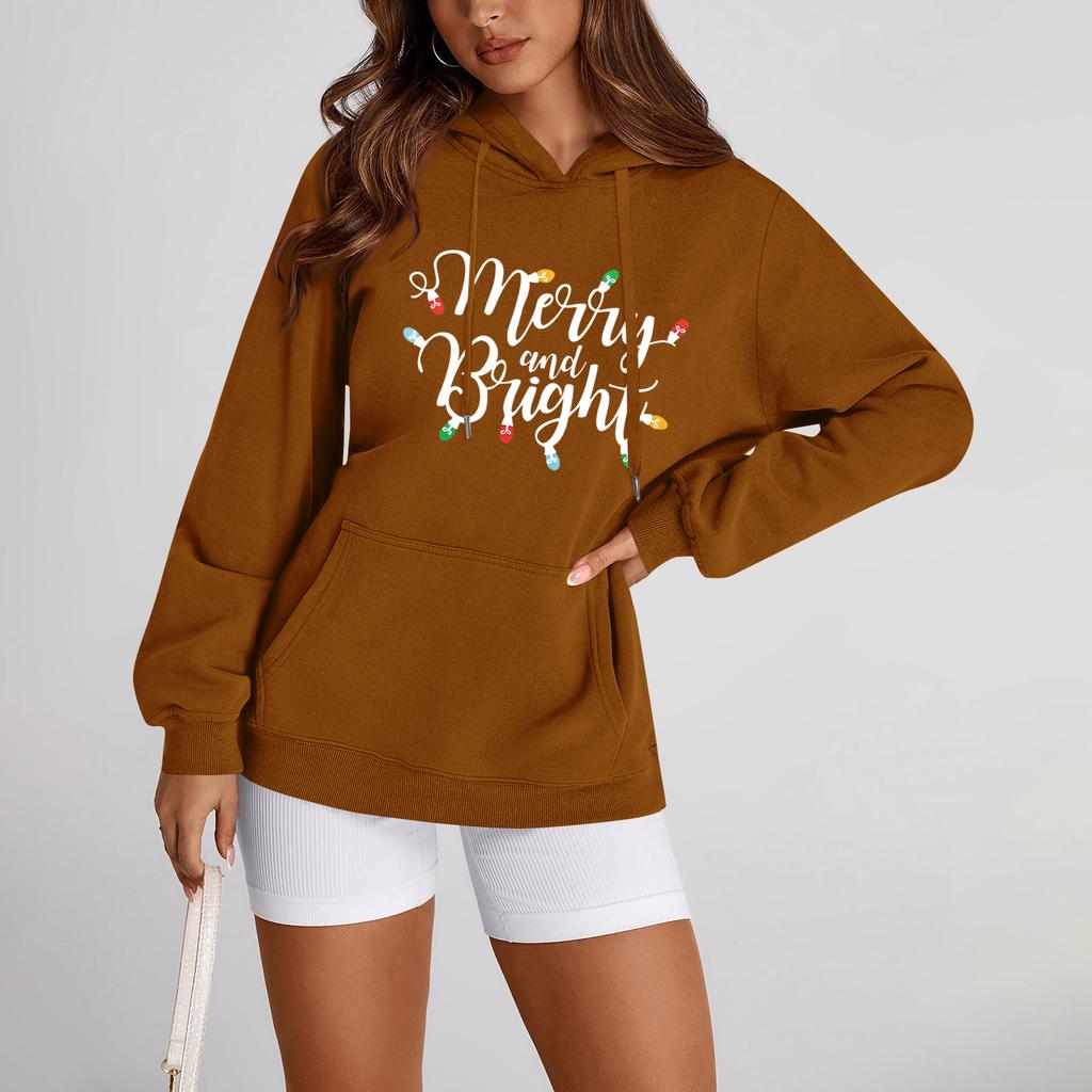 Women's Hoodies Letter Printed Sweatshirt Pullover