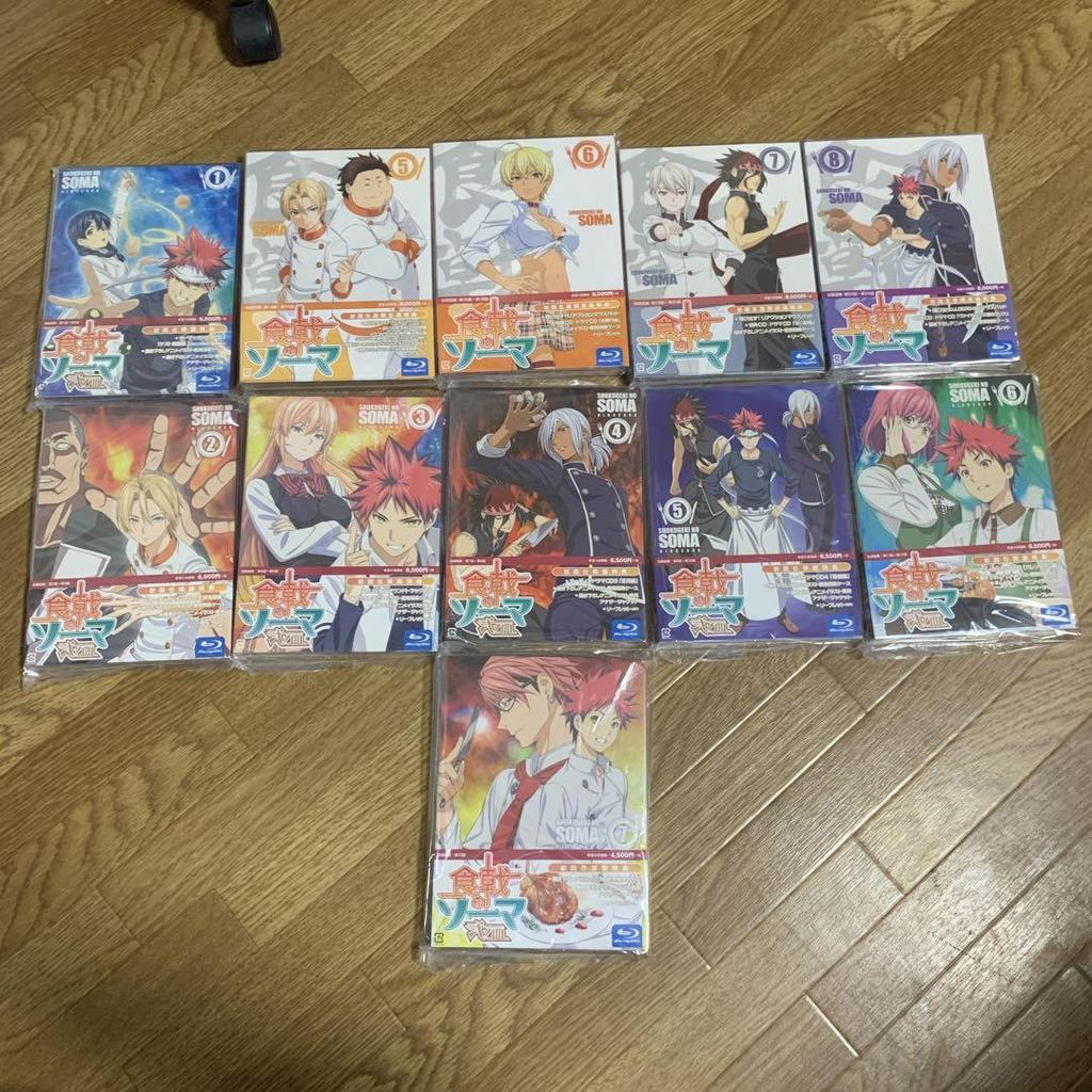 [USED] Food Wars!: Shokugeki No Soma Blu-ray Second Plate Season 1 and 2