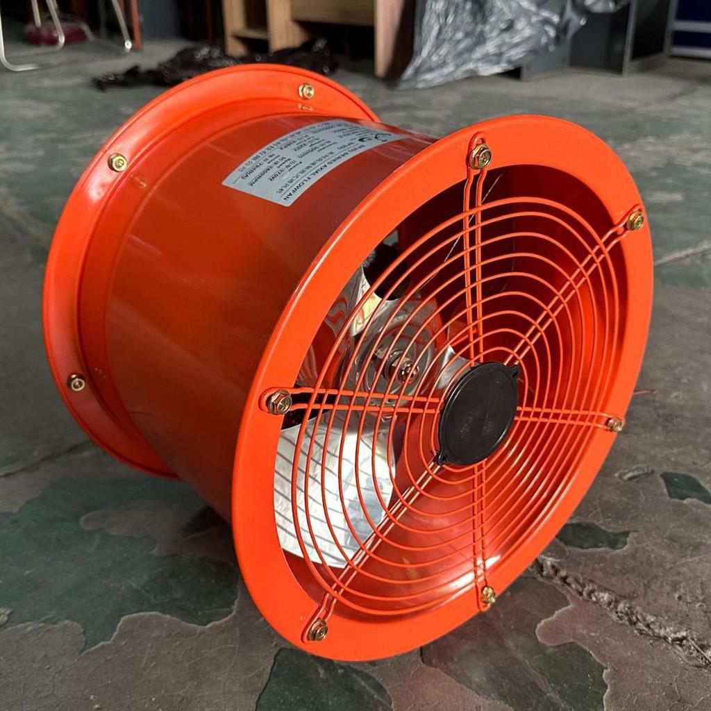 12-Inch High-Speed Axial Exhaust Fan for Commercial Kitchens