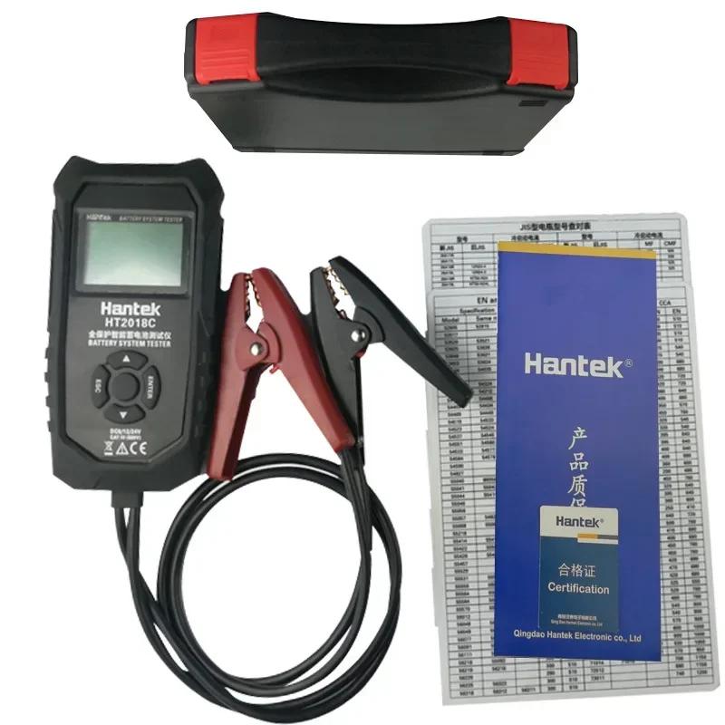 Sensitivity Hantek Automotive Car Battery System Tester HT2018B Digital LCD Bateria Capacity Charging Analyzer 6V/12V/24V Premiu