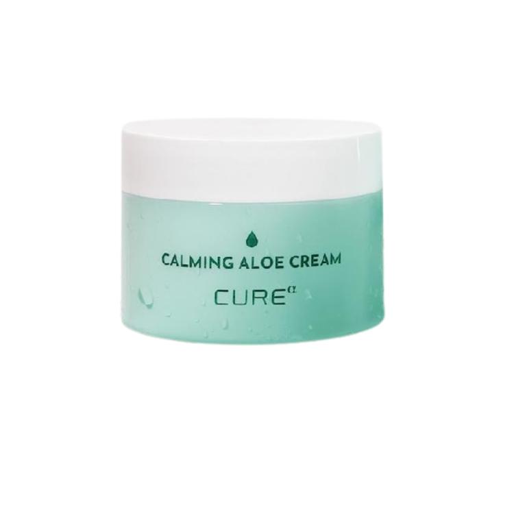 [Cure] Alpha Calming Aloe Cream Soothing Moisturizing Face Cream 50g