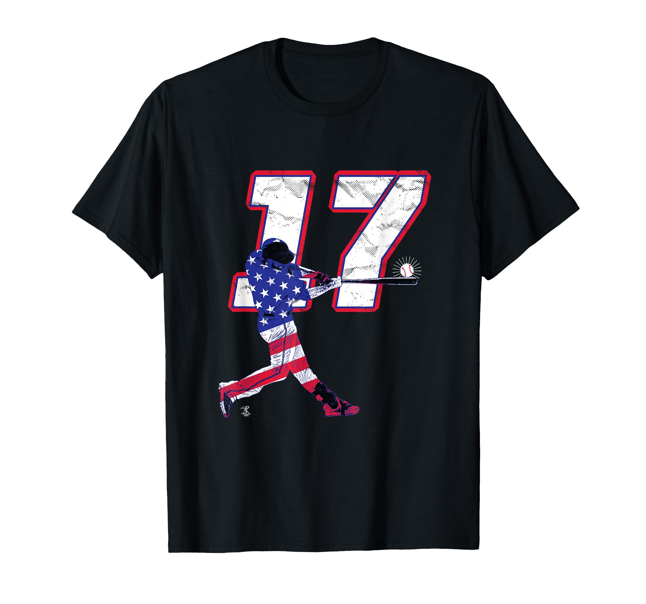 

Футболка на день игры с силуэтом флага Сёхэя Отани чёрный