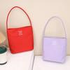 Nylon Letter Bag For Women With Zipper Closure For Daily Use