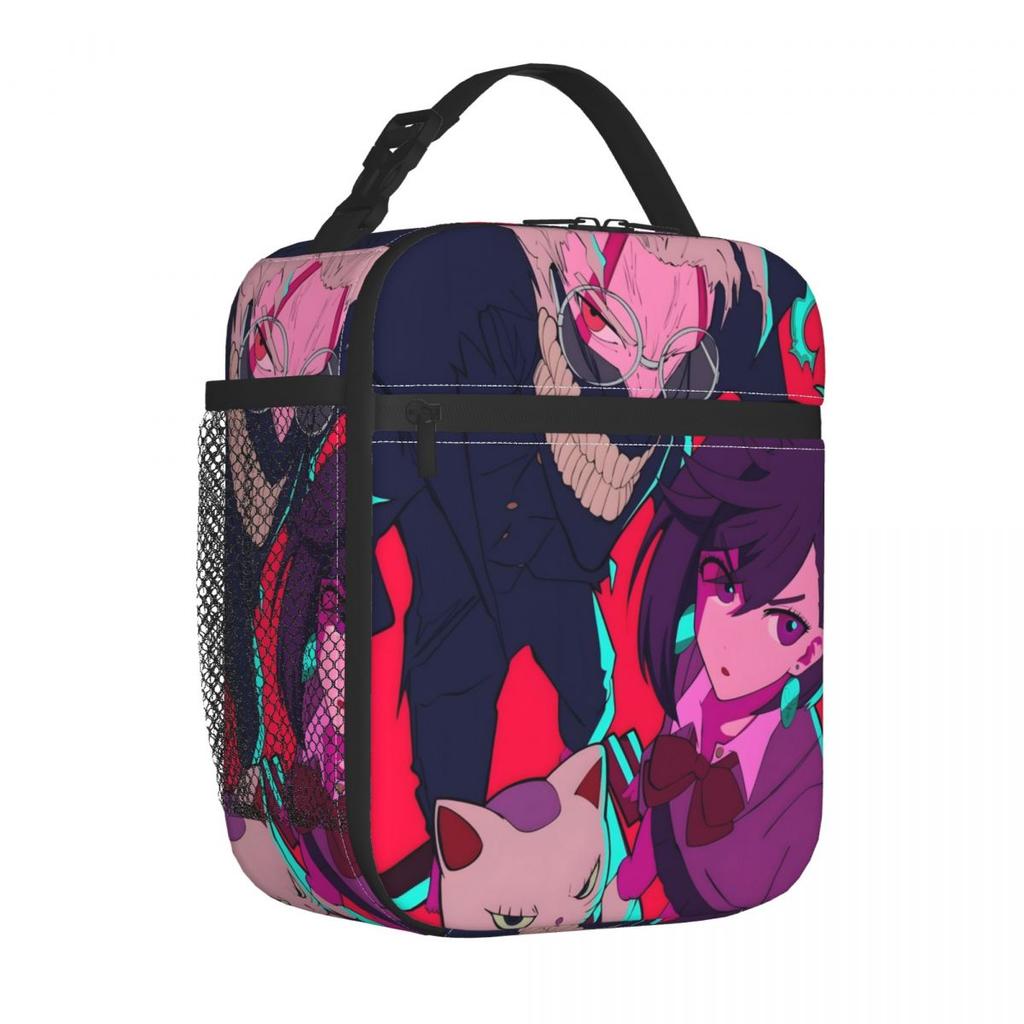 Insulated Lunch Tote Bag Dandadan Anime Merch Lunch Food Box Thermal Cooler Bento Box For Office