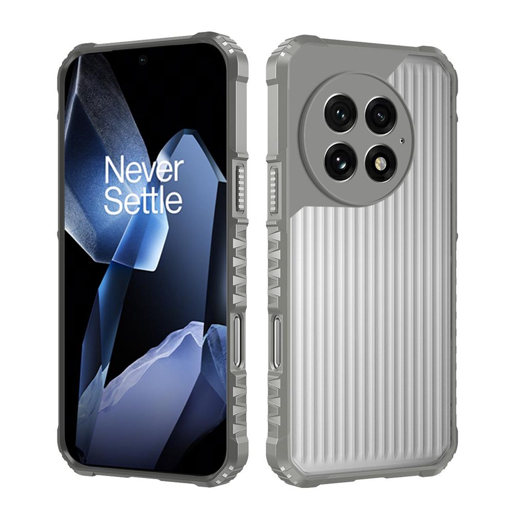 KEYSION Heavy Duty Shockproof Phone Case for OnePlus 13R 5G 13 5G Silicone+PC Translucent Matte Cover for OnePlus 1+ Ace 5 Pro