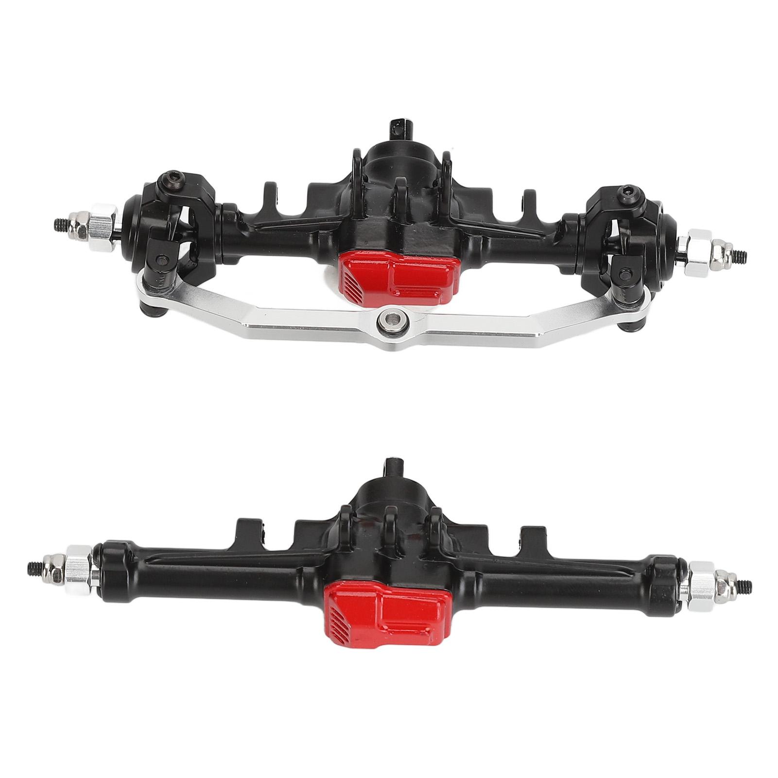 

RC Car Front Rear Axle Set Stable Performance Durable RC Front Rear Portal Axle Set for Traxxas