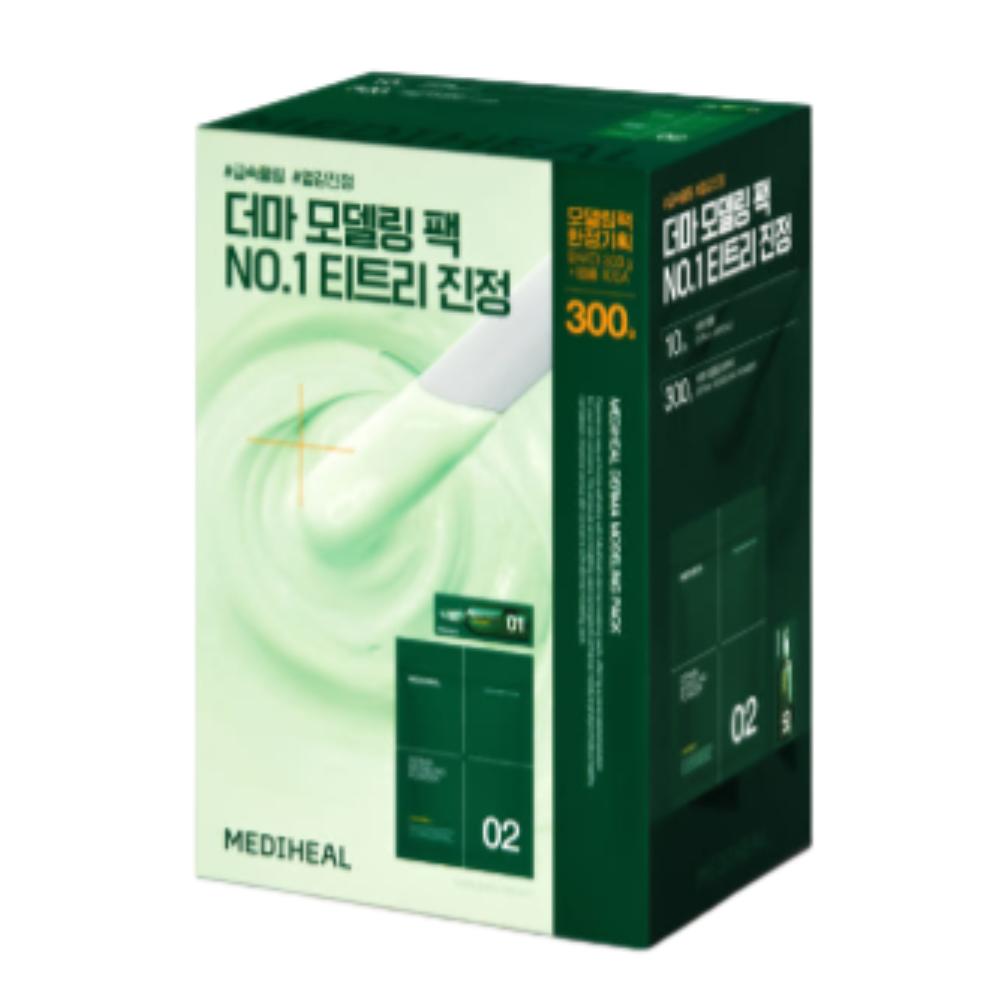 

Mediheal Derma Modeling Pack Tea Tree Large Soothing & Oil-Control Face Mask Set