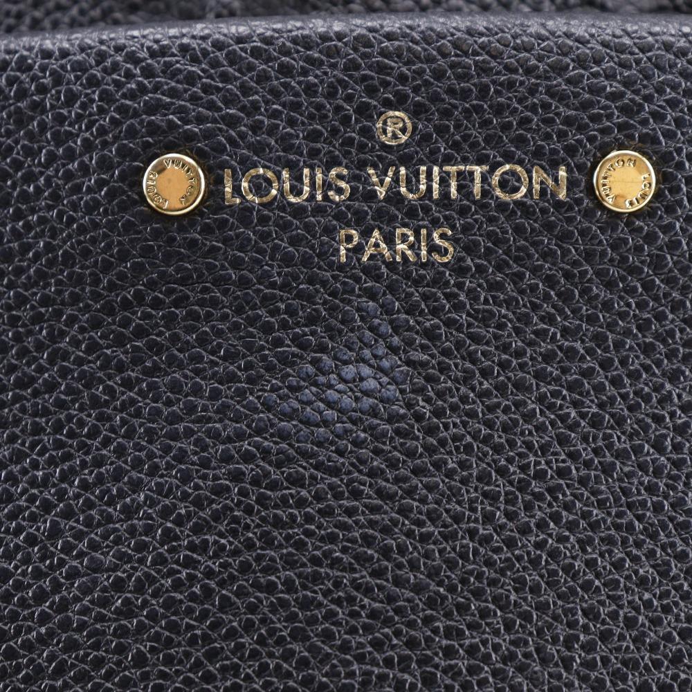 LOUIS VUITTON Sorbonne Backpack Daypack M44016 black Monogram Ann Platt Women Used