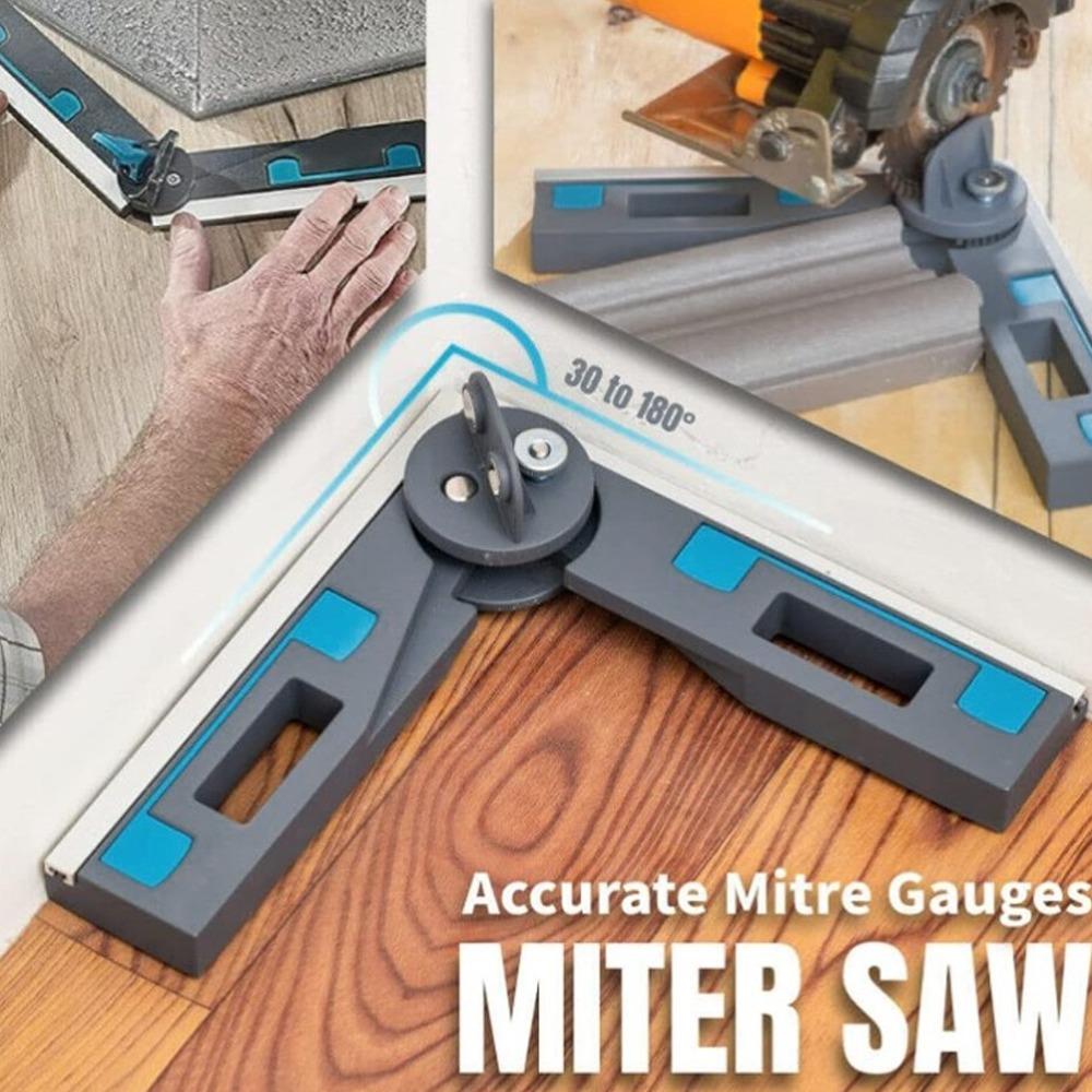 Non Slip Miter Gauge Accurate Mitre Measuring Tool Mitre Measuring Cutting Tool  Woodworking