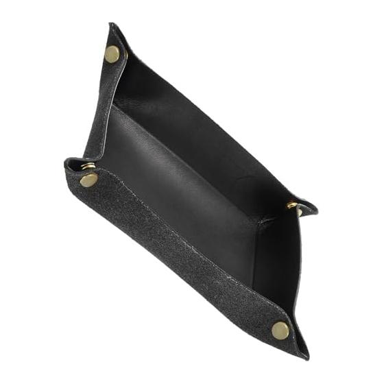 

[BlissLeather] [Japan s proud Tochigi leather] High quality genuine leather tabletop multi-tray square [all made in Japan from the material to the