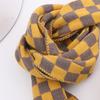 2Pcs/Set Children Hat Scarf Set Plush Ball Decor Thickened Velvet Lining Windproof Kids Winter Hat Scarf Set