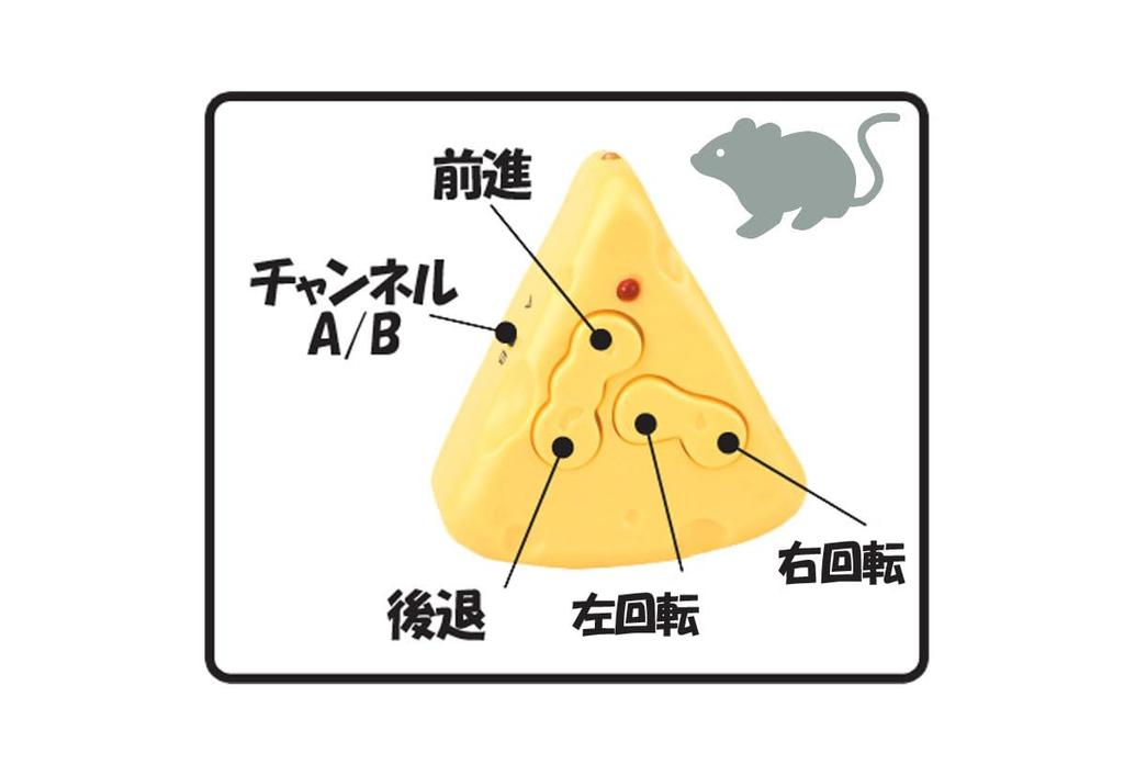 DOYUSHA Zwimming Mouse, Electric Infrared Control, No. 8882S