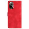 YX0030 For Realme C67 4G Wallet Case PU Leather Phone Cover Smile Imprinted