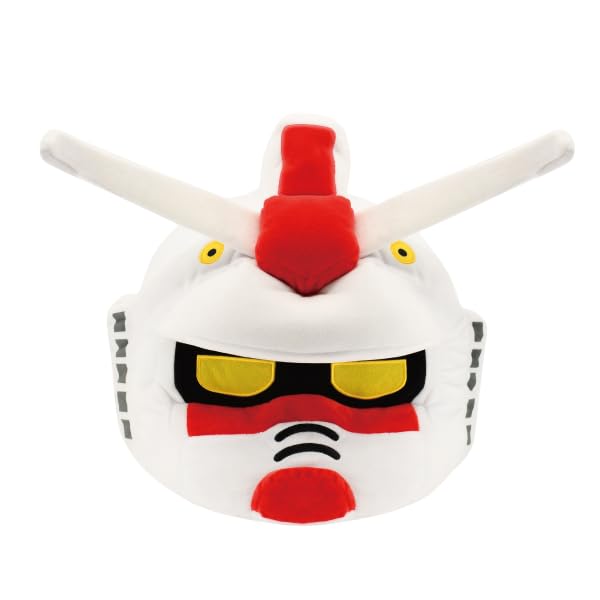 Bandai Namco NUI Mobile Suit Gundam Big Head Plush Toy Gunpla-kun