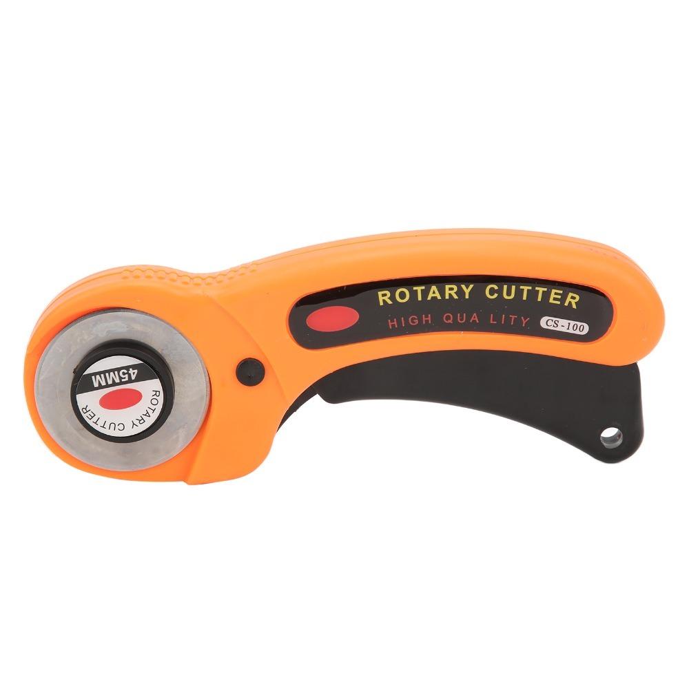 Safe Blade Locking Rotary Cutter Professional Rotary Cloth Cutting Tool Fabric Cutter For Quilting