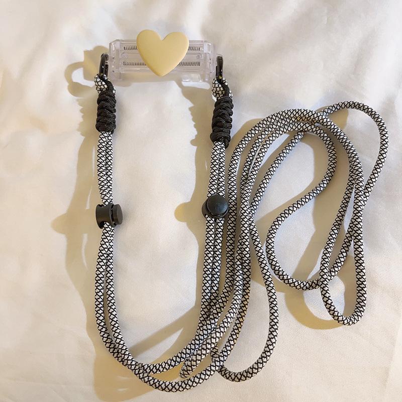 Phone Lanyard with Back Clip - Adjustable Case Clip & Long Rope, Practical Mobile Phone Accessory