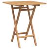 Garden Set 5 pcs. Brown Solid Wood Teak