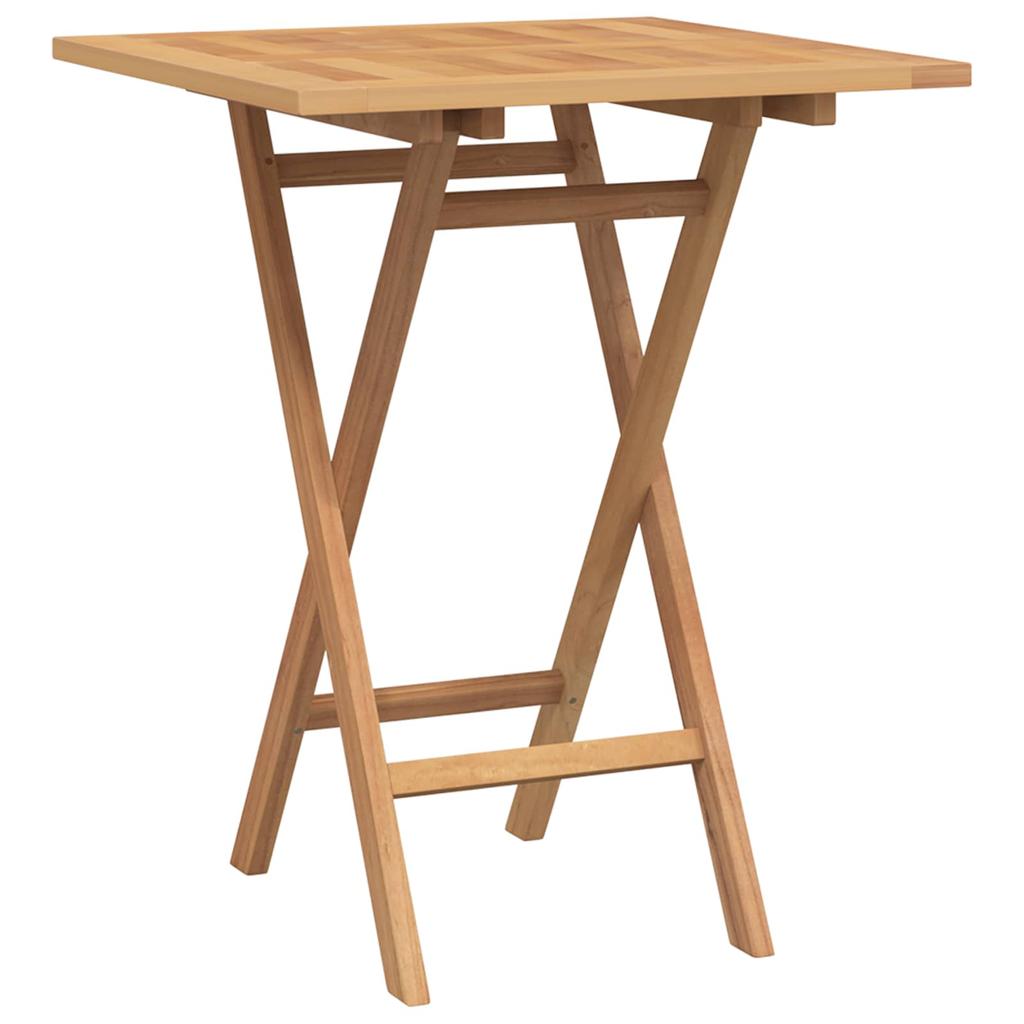 Garden Set 5 pcs. Brown Solid Wood Teak