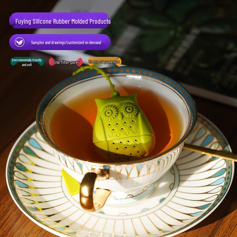 Owl Silicone Tea Infuser & Strainer Accessory
