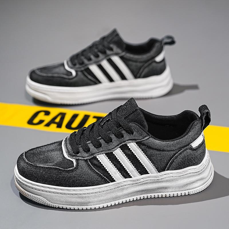 

Мода четыре сезона высококачественный деним тренд универсальные мужские кроссовки мужская спортивная обувь деним коричневый деним синий 44