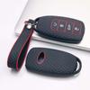 Key Fob Cover for Chery Tiggo with Keychain Anti-Scratch Guard Shockproof Protection Soft Grip Texture Responsive Button Touch Dust Resistant Cover