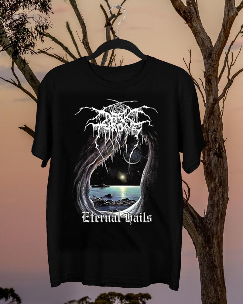 NEW Darkthrone Band Short Sleeve Gift For Fan Black All Size T-shirt Tops Tee