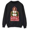 Elf Mens Santa Is Coming Sweatshirt